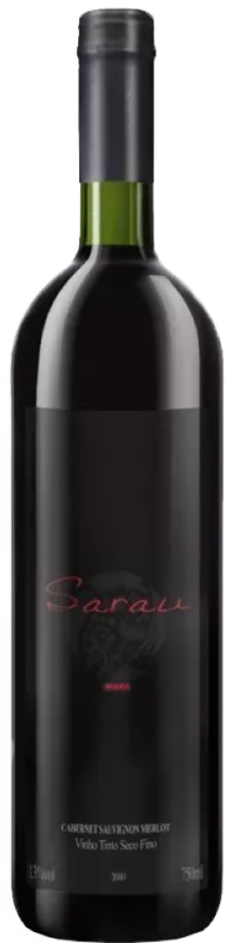 Vinho Tinto Cabernet Sauvignon/ Merlot Sarau - Imagem 2